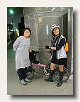 It was an auspicious handover at Gotojuki station. Ray-san has a Bike Friday Crusoe. IMG_6938